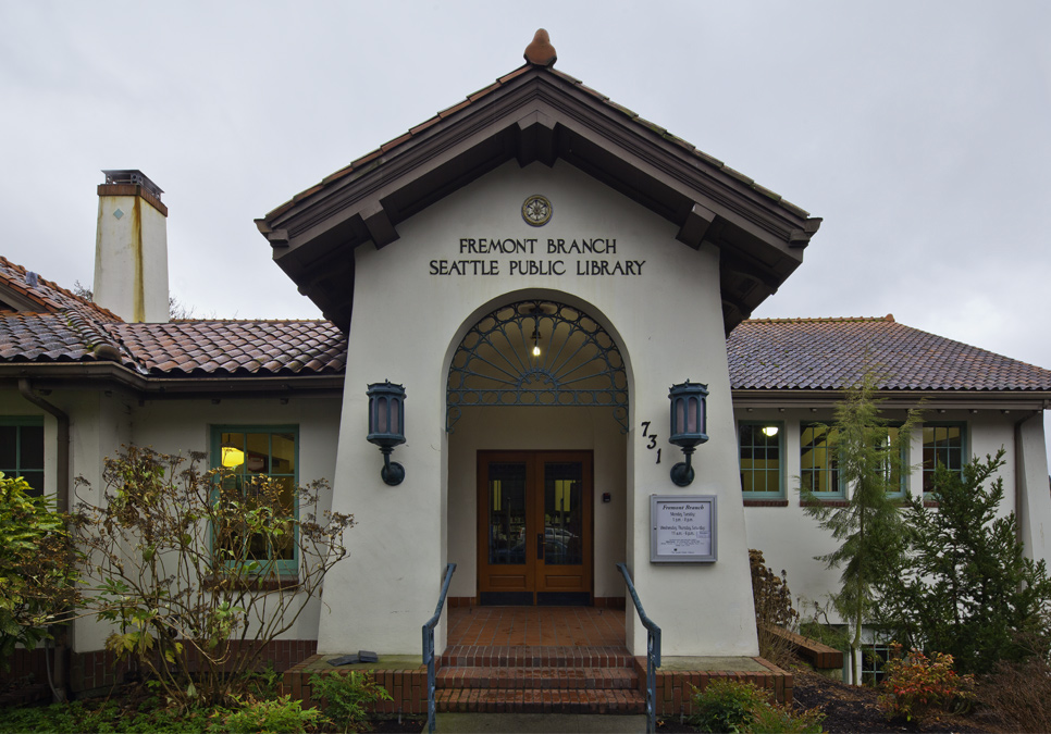 Exterior view of the Fremont Branch