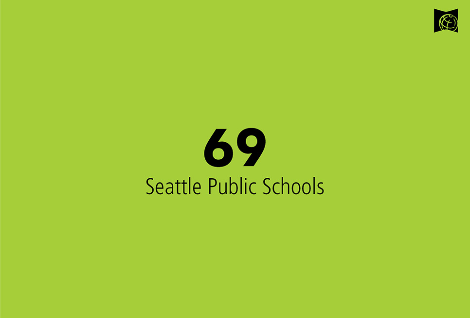 69 Seattle Public School District elementary schools participated 