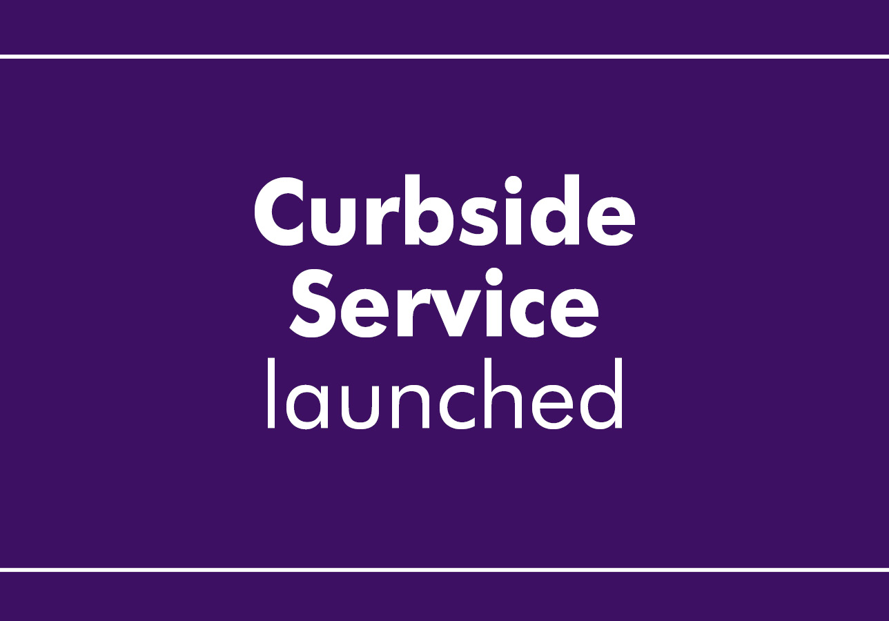 Curbside Service launched