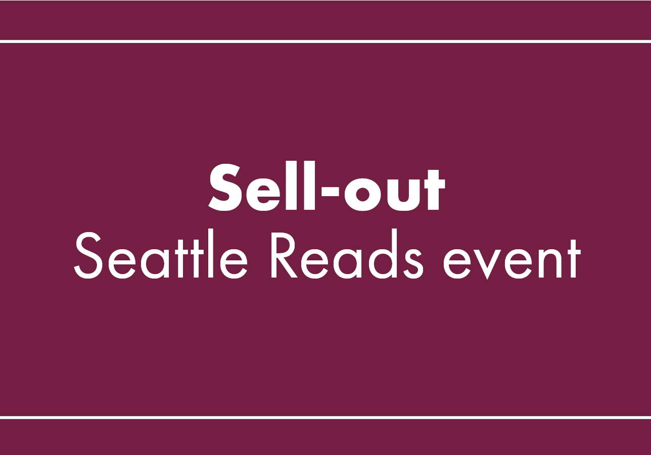 “Sell-out” Seattle Reads event