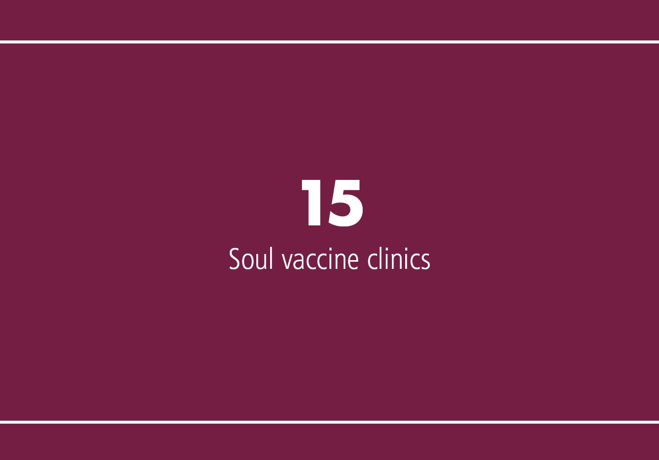 15 vaccine Soul Clinics