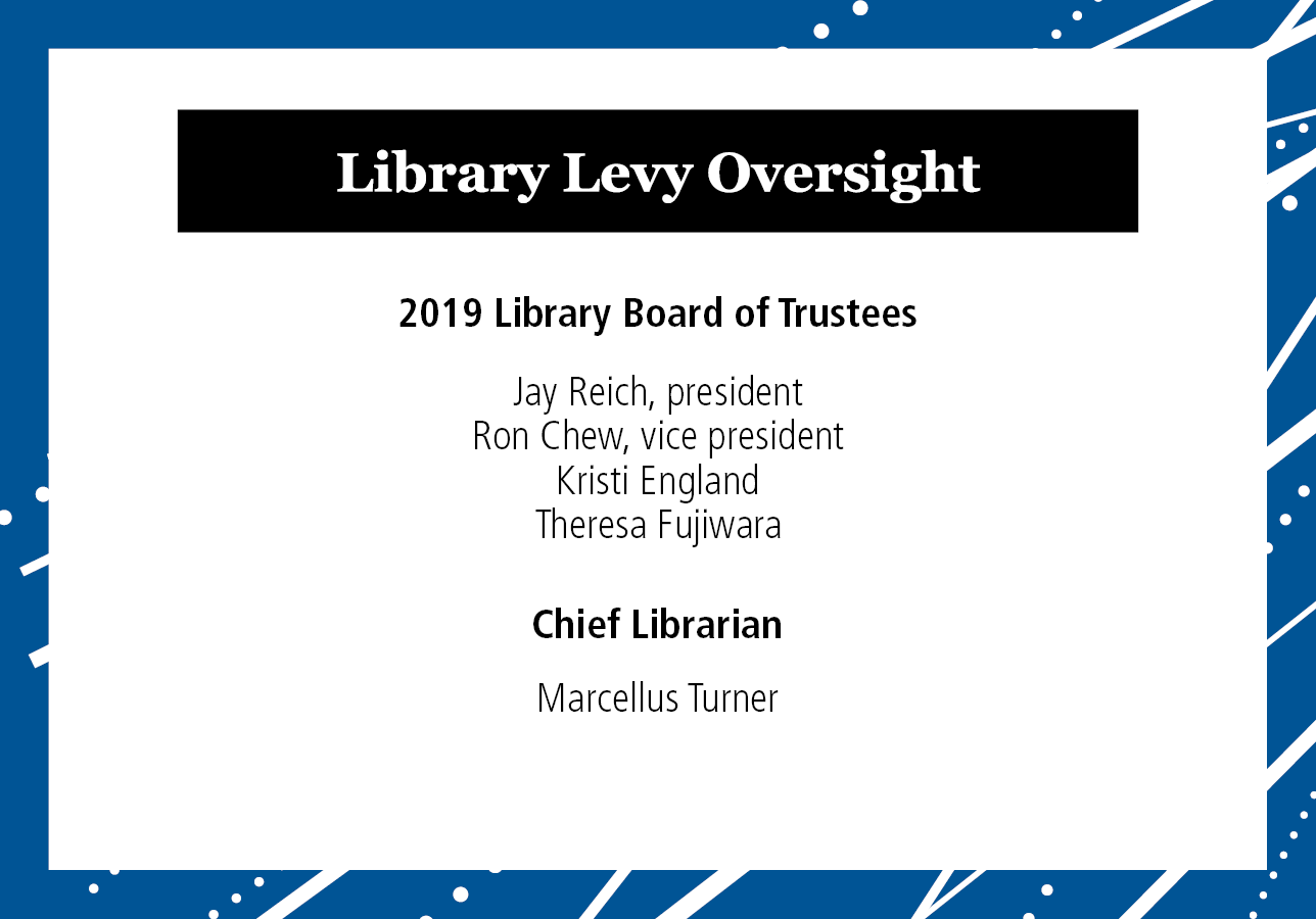 Library Levy Oversight
