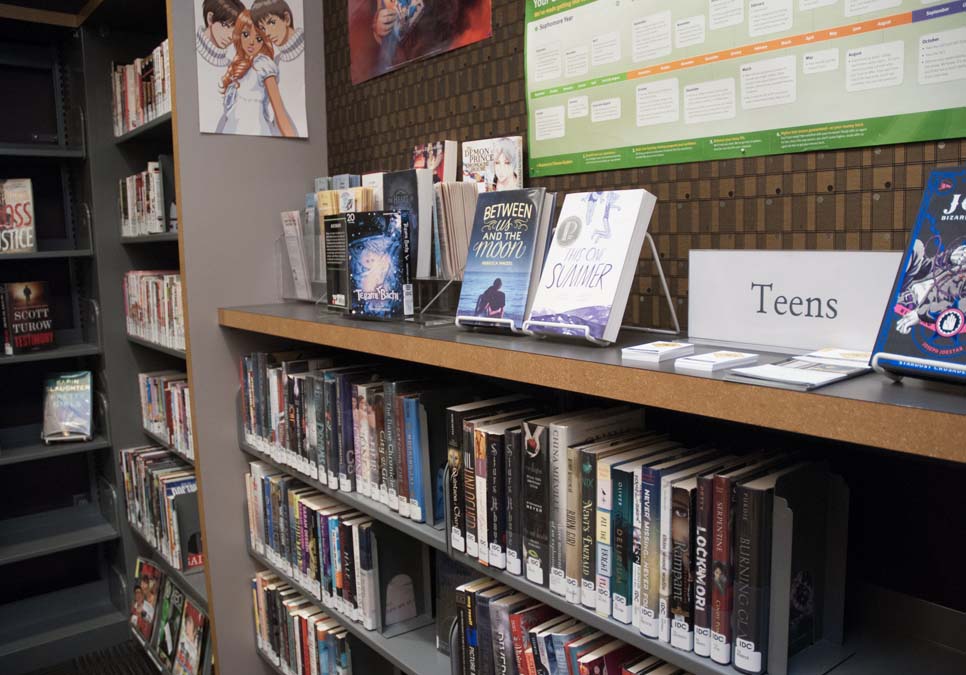Teen area at the International District/Chinatown Branch
