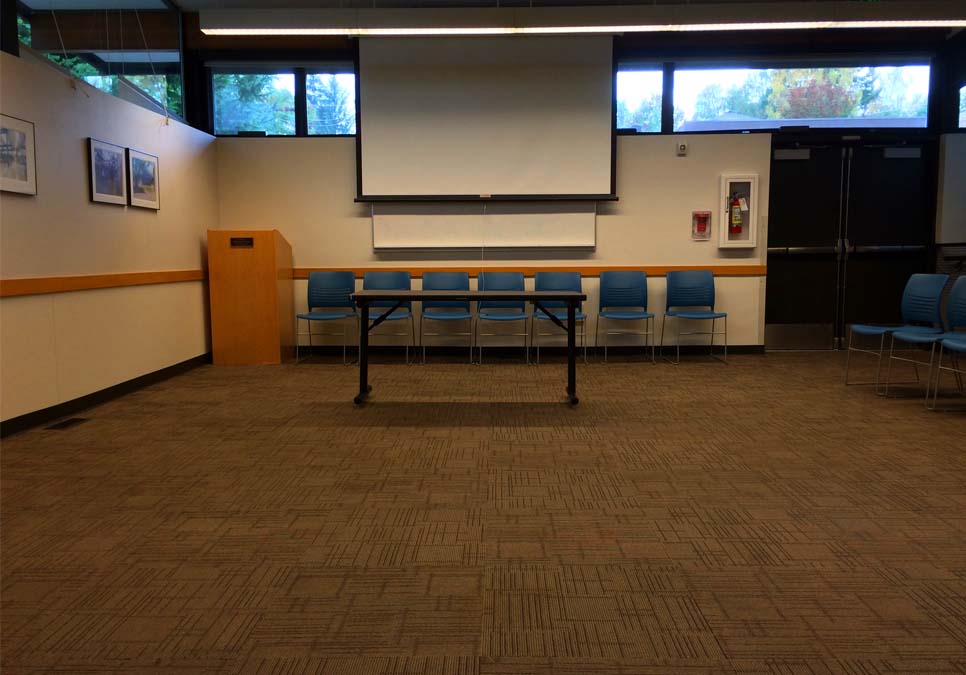 Meeting room area at the Northeast Branch