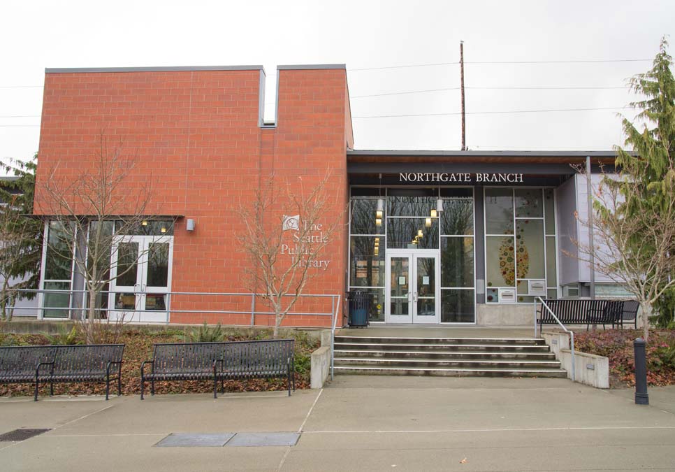 Exterior view of the Northgate Branch