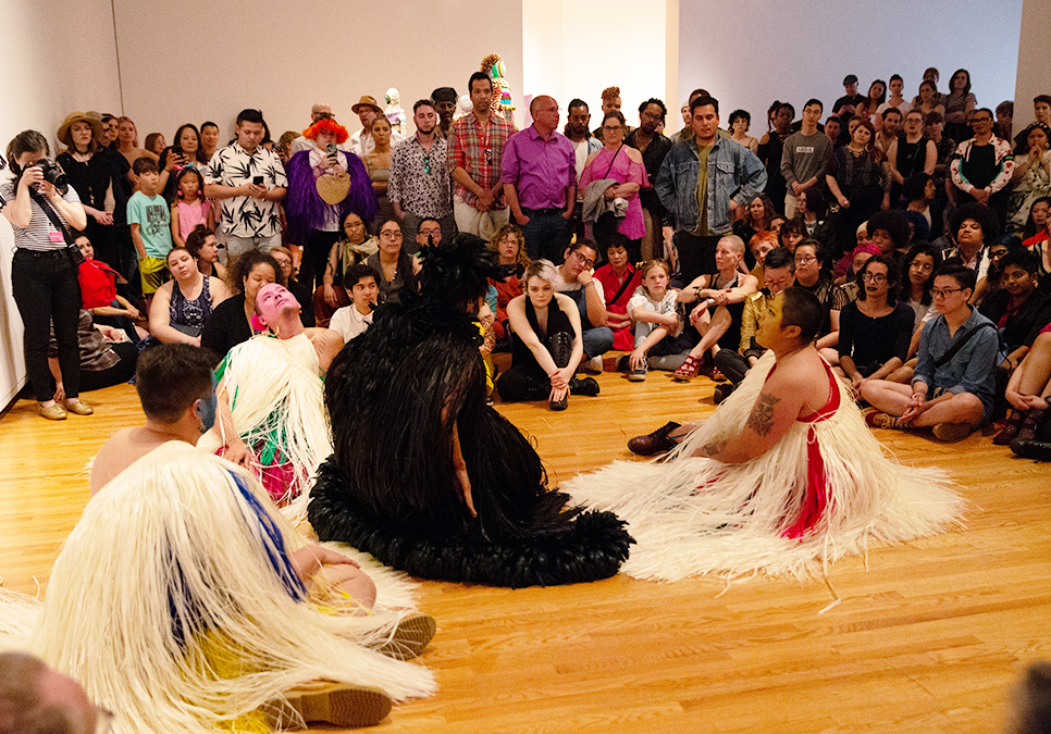 Performers at legendary children event at the Seattle Art Museum in 2019