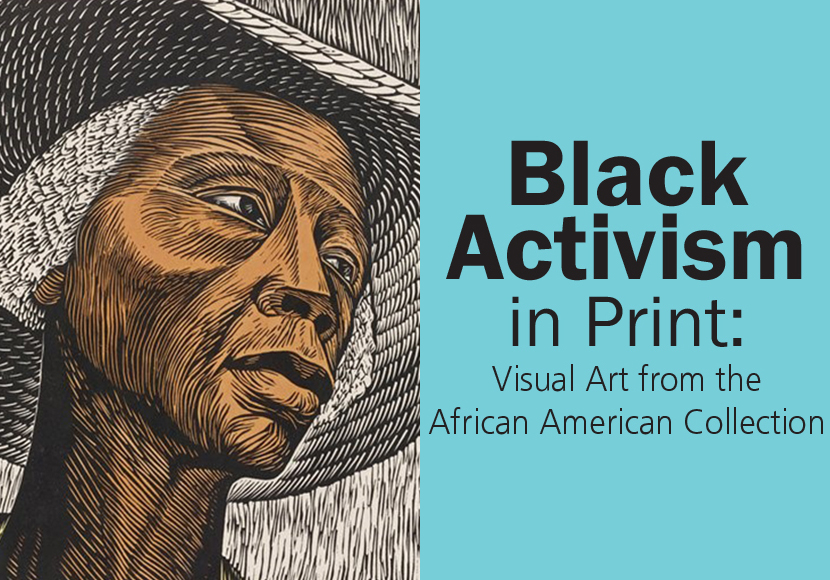 Black Activism in Print: Visual art from the African American Collection.
