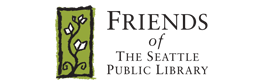 friends of the seattle public library logo